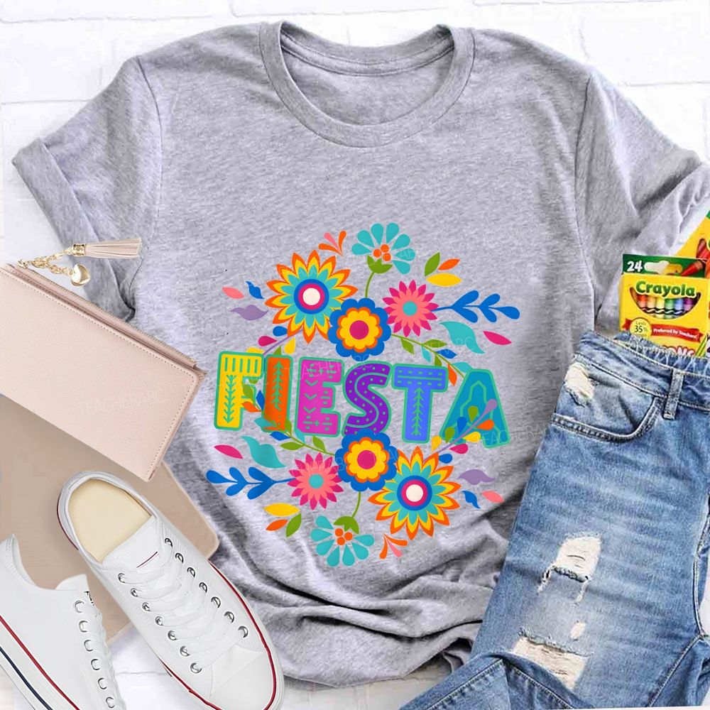 Fiesta Maestra Bilingual Teacher T-shirt