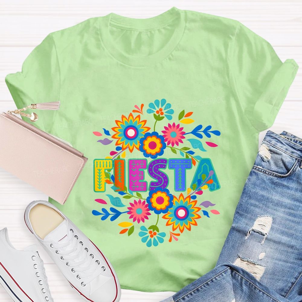 Fiesta Maestra Bilingual Teacher T-shirt