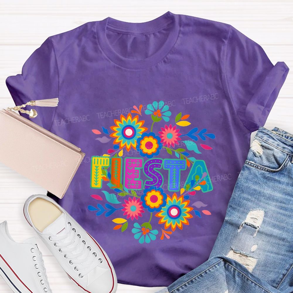 Fiesta Maestra Bilingual Teacher T-shirt