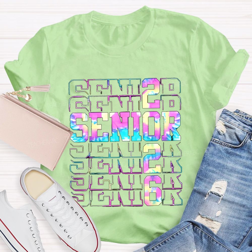 Senior 2026 Letters Teacher T-shirt