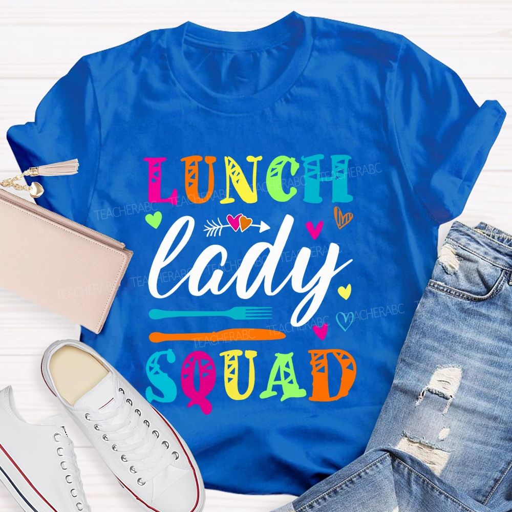 Lunch Lady Squad The Cafeteria Squad T-shirt