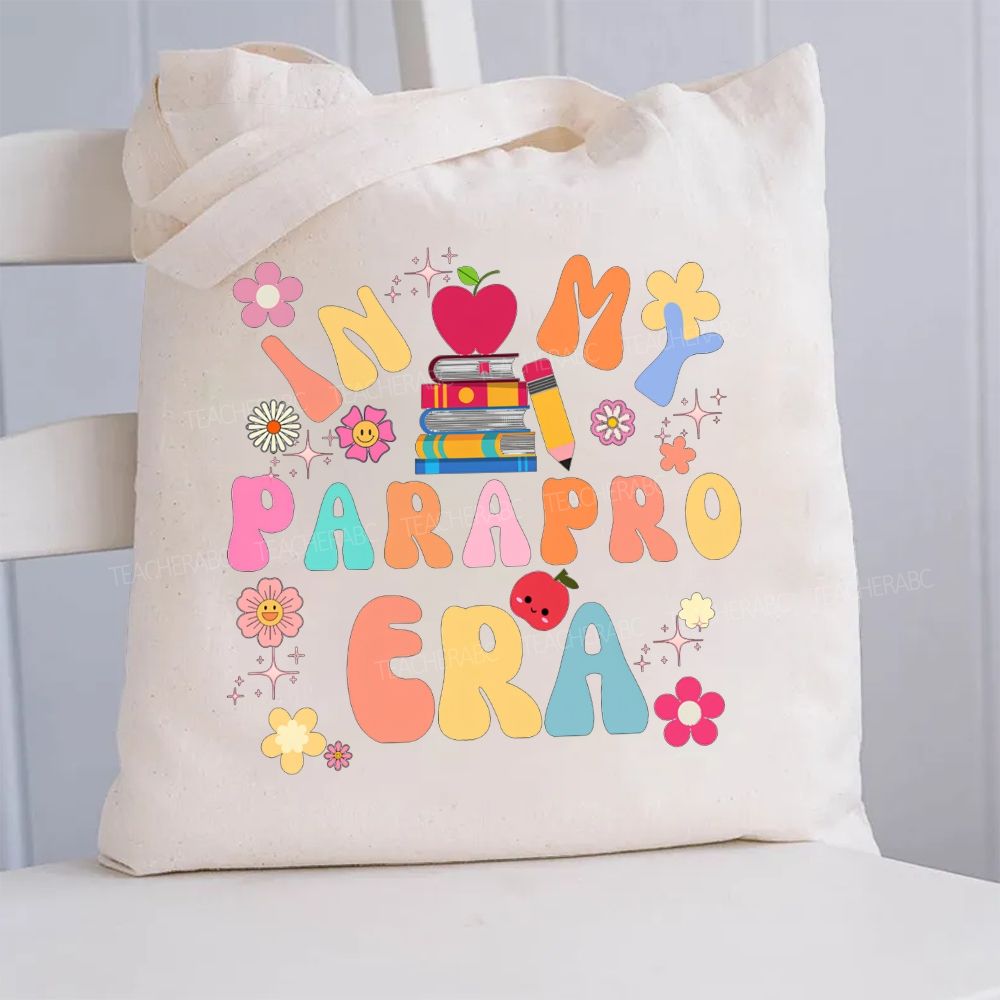 In My Parapro Era Canvas Tote Bag
