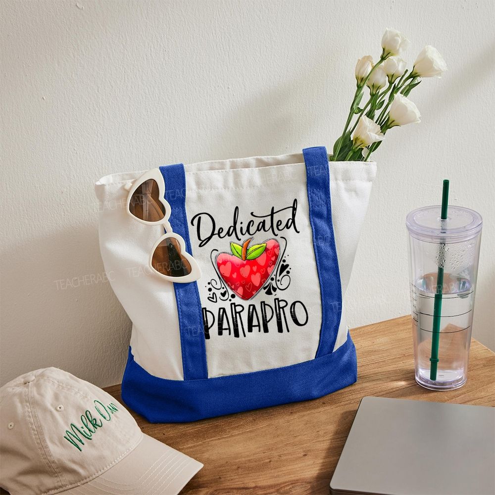 Dedicated Parapro Letters Color-blocked Canvas Bag