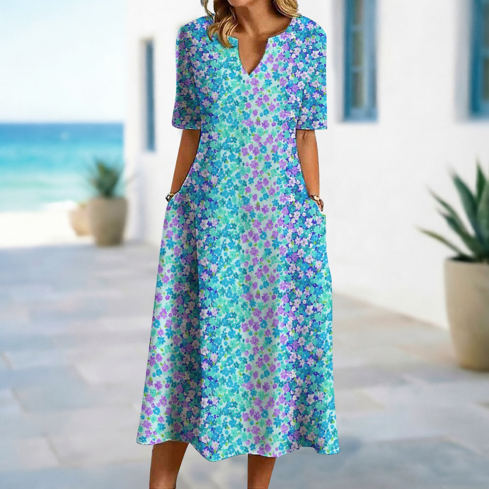 Retro Bloom Teacher Dress