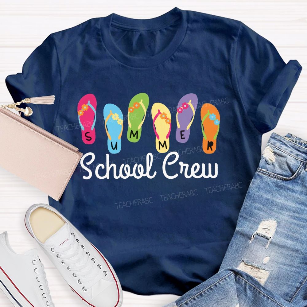 Summer School Crew Teacher T-shirt