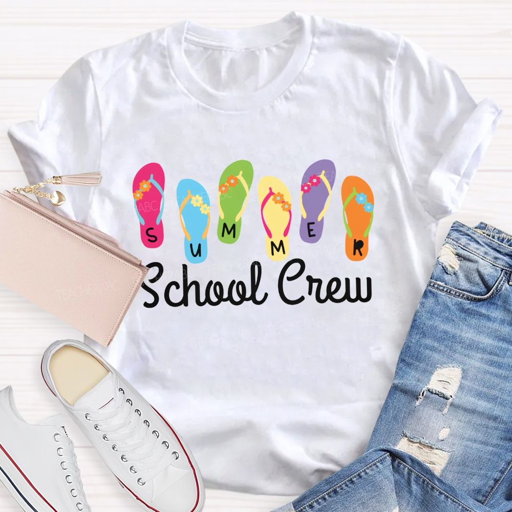 Summer School Crew Teacher T-shirt