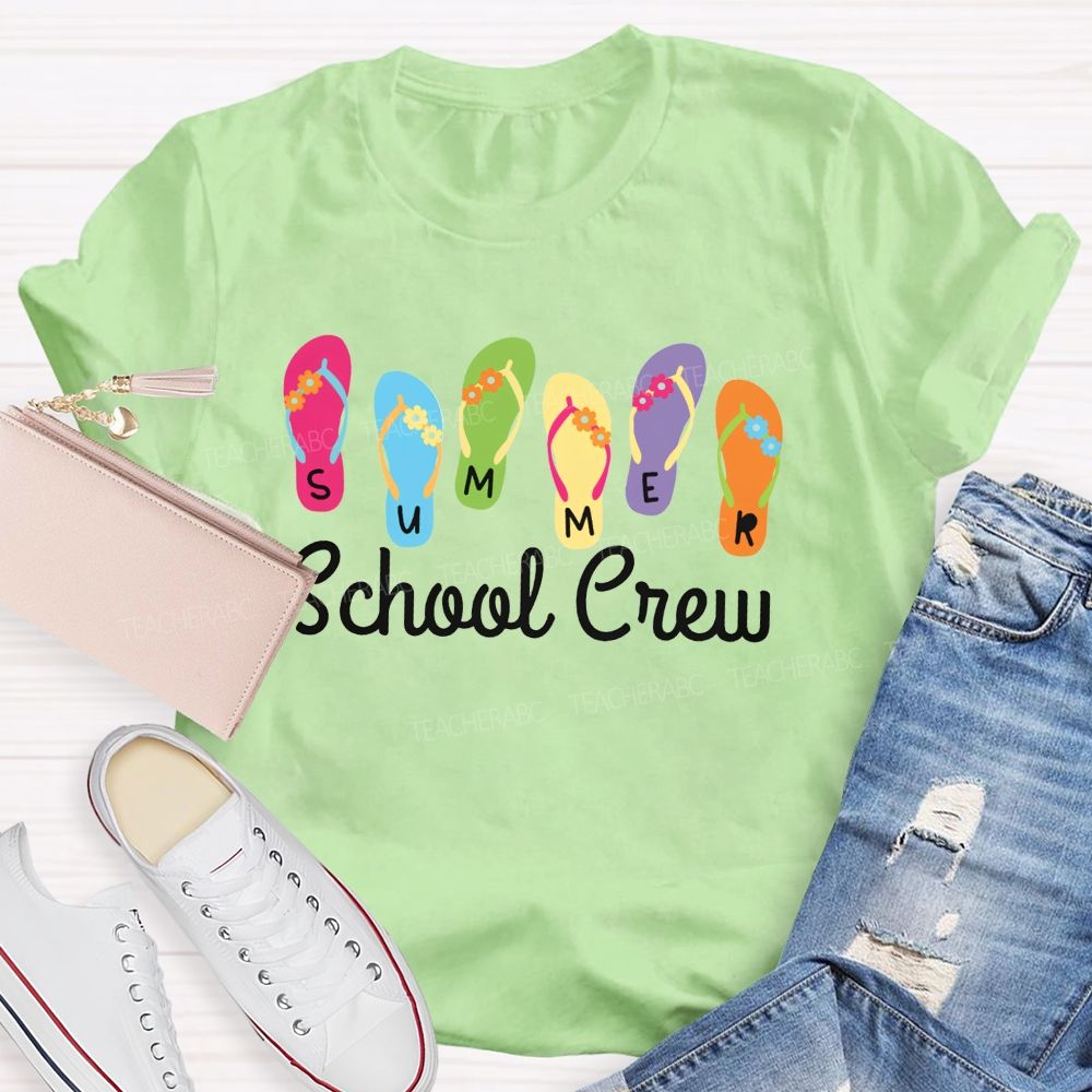 Summer School Crew Teacher T-shirt