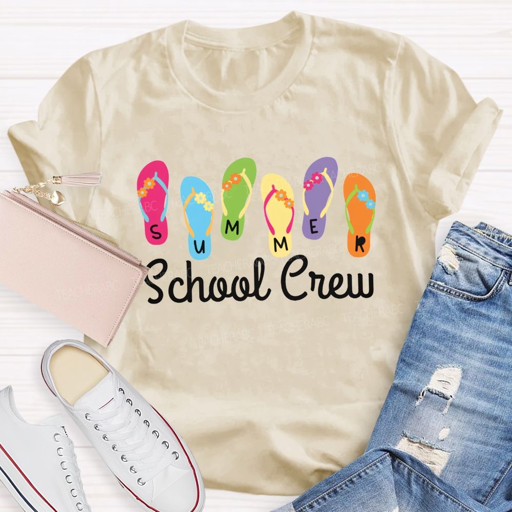 Summer School Crew Teacher T-shirt