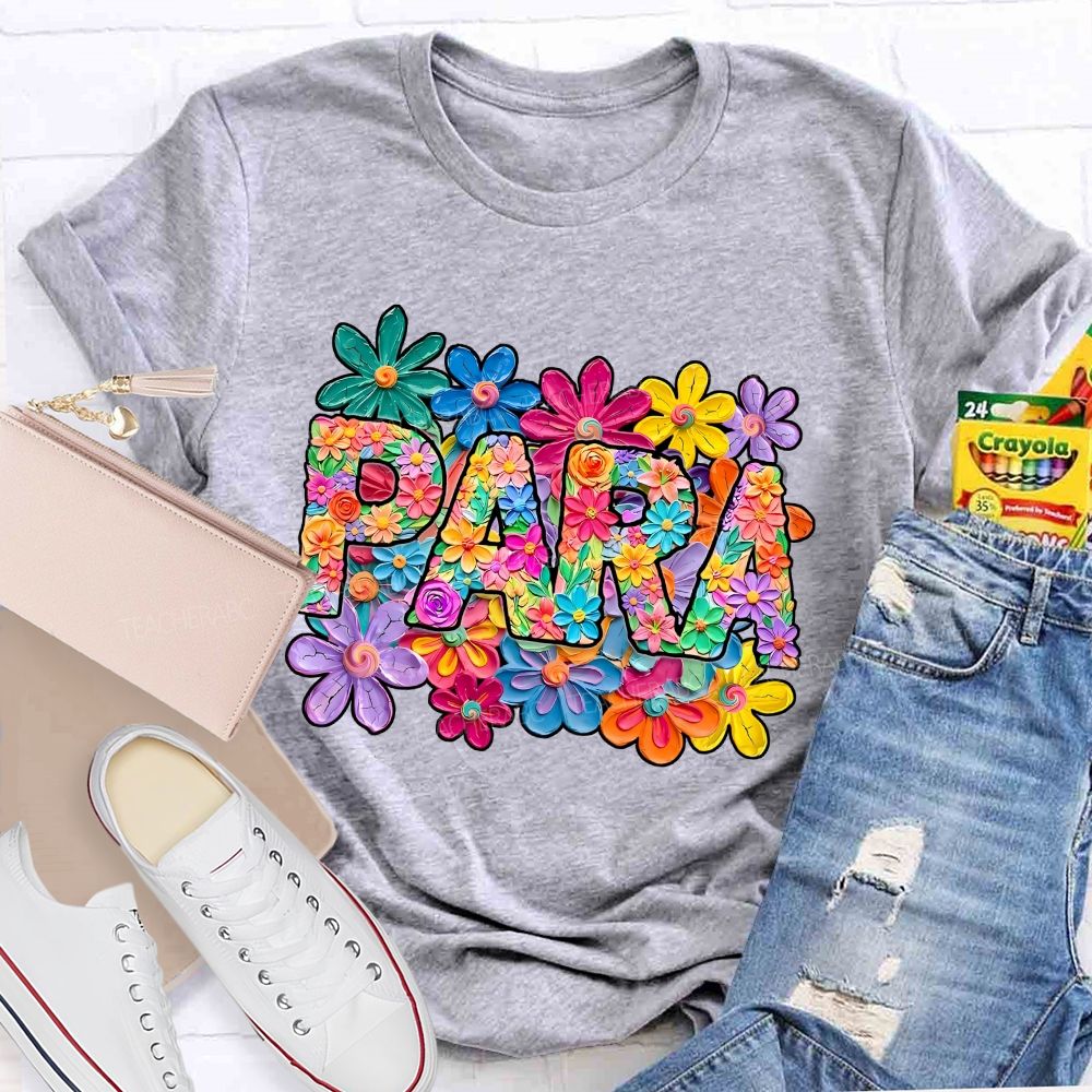 Para Professional Full Of Flower Power T-shirt