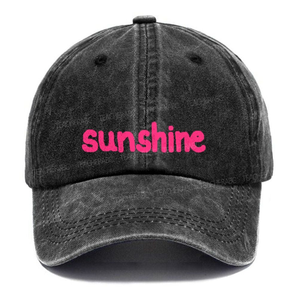 Sunshine Summer Break Baseball Hat