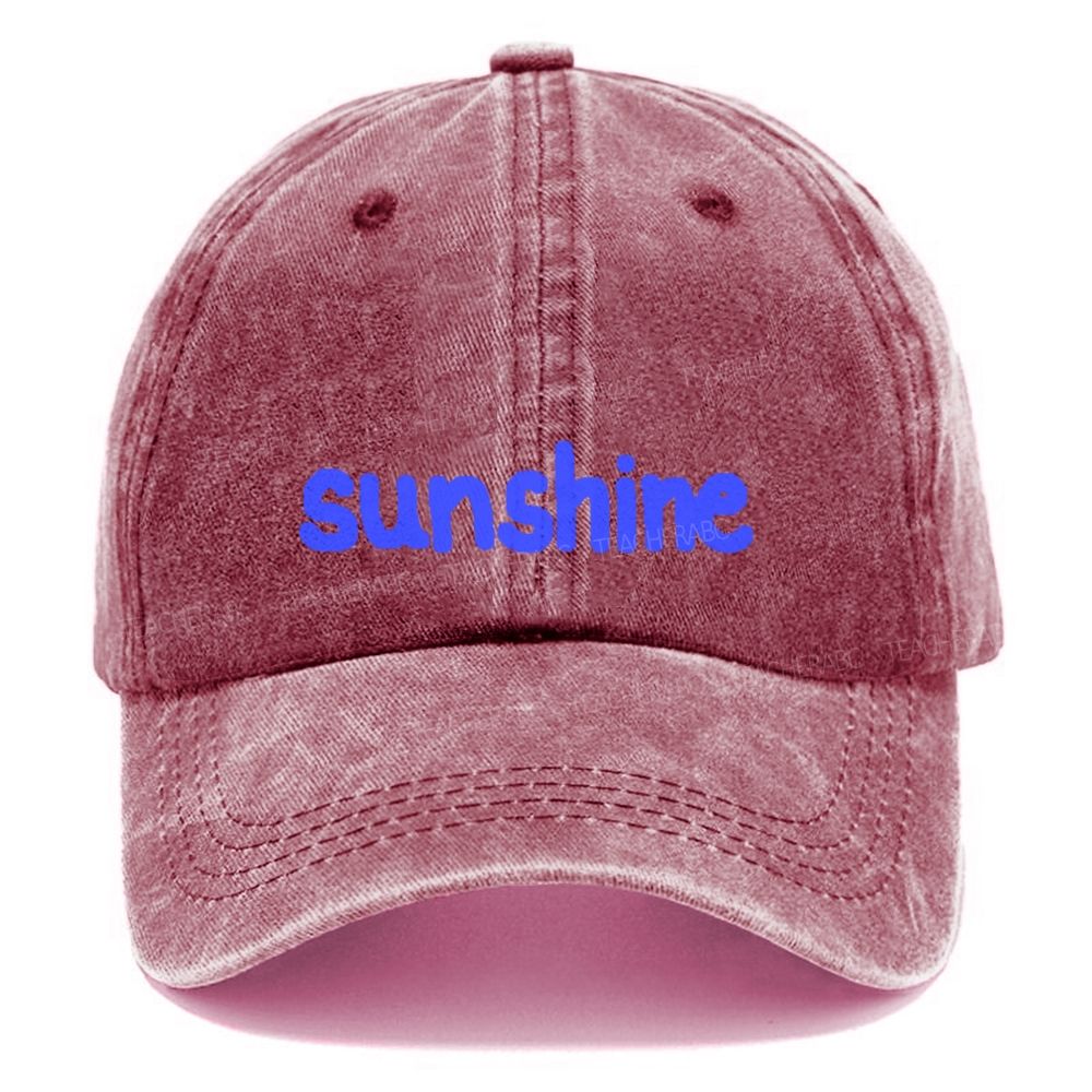 Sunshine Summer Break Baseball Hat