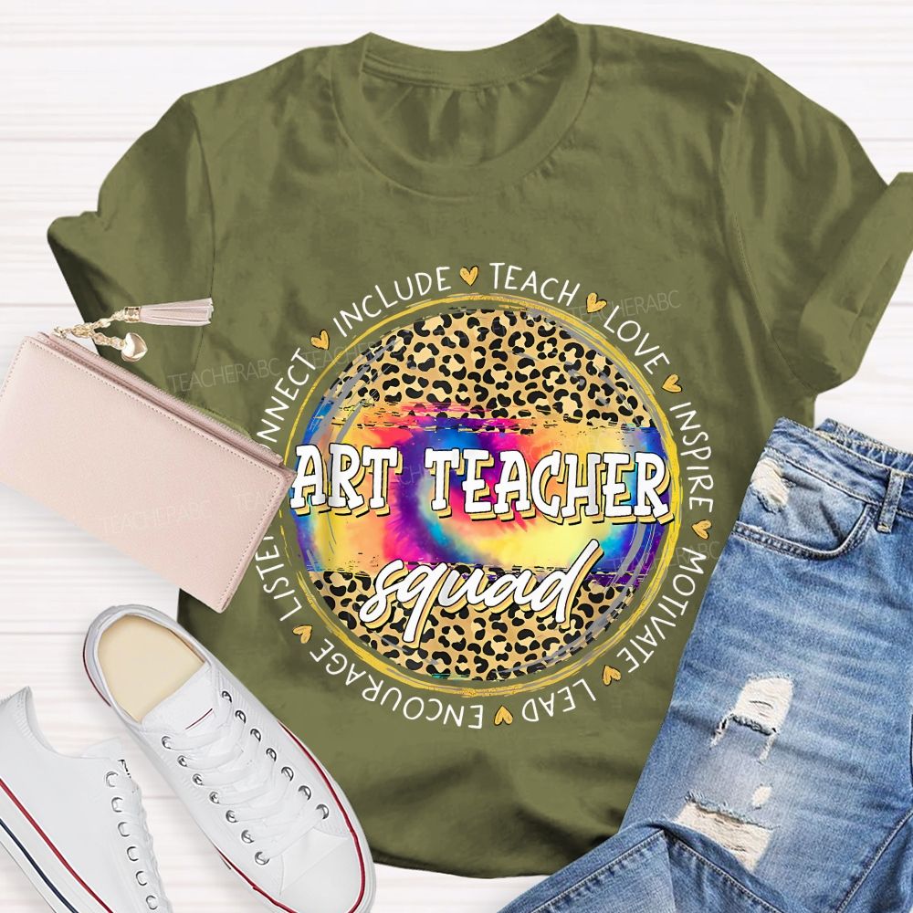 Art Teacher Squad Teacher T-shirt