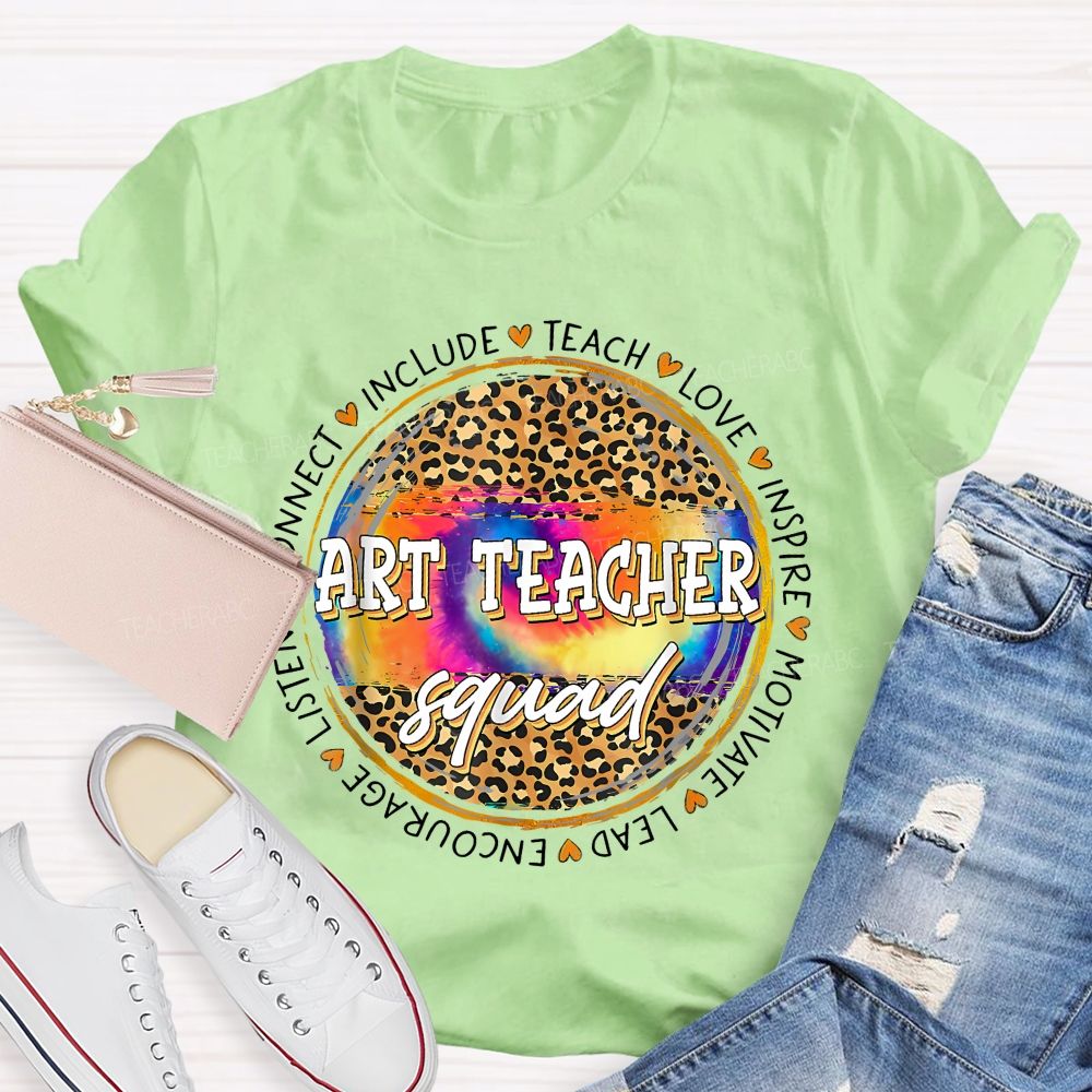 Art Teacher Squad Teacher T-shirt