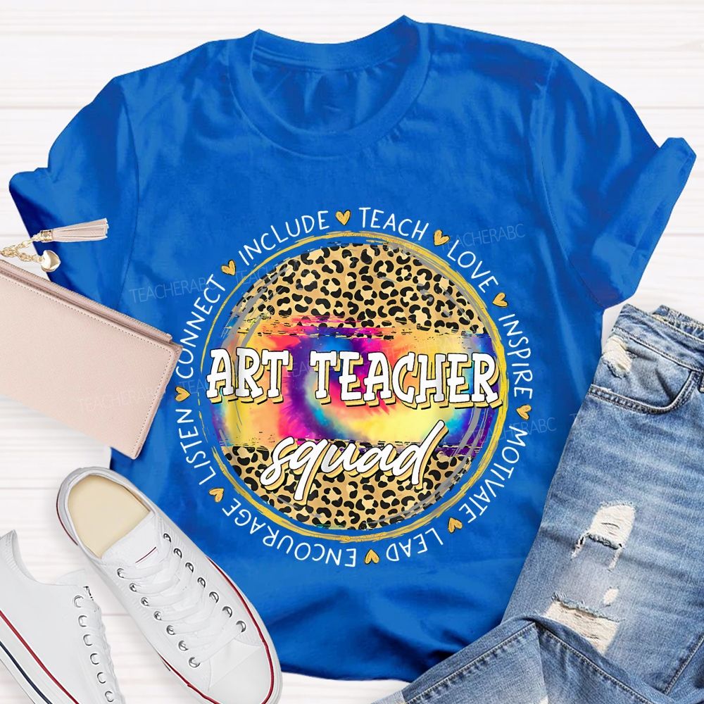 Art Teacher Squad Teacher T-shirt