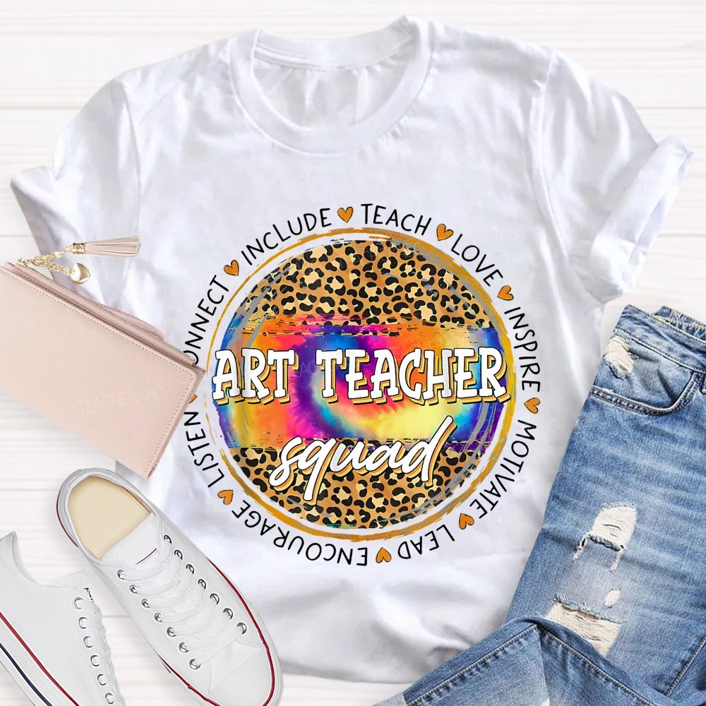 Art Teacher Squad Teacher T-shirt