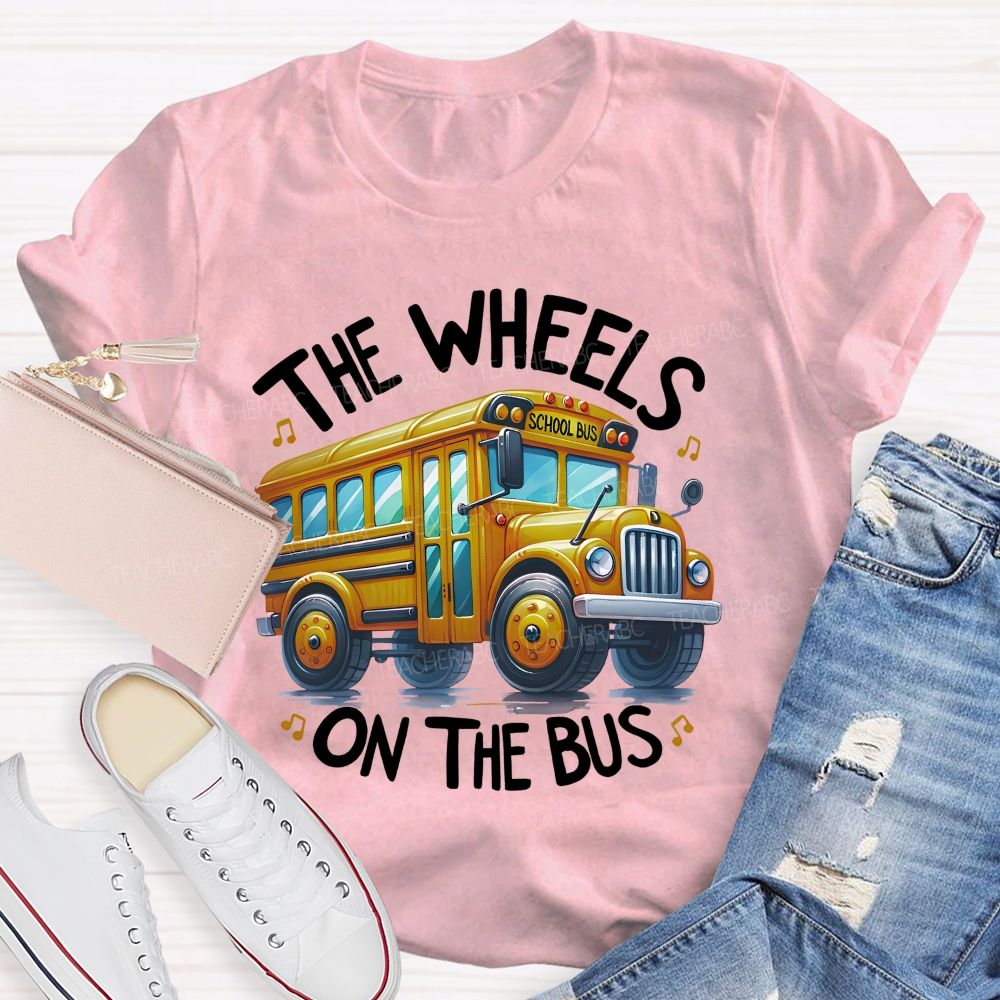 The Wheels On The Bus Teacher T-shirt