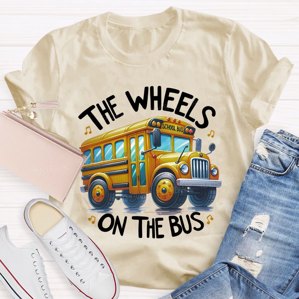 The Wheels On The Bus Teacher T-shirt