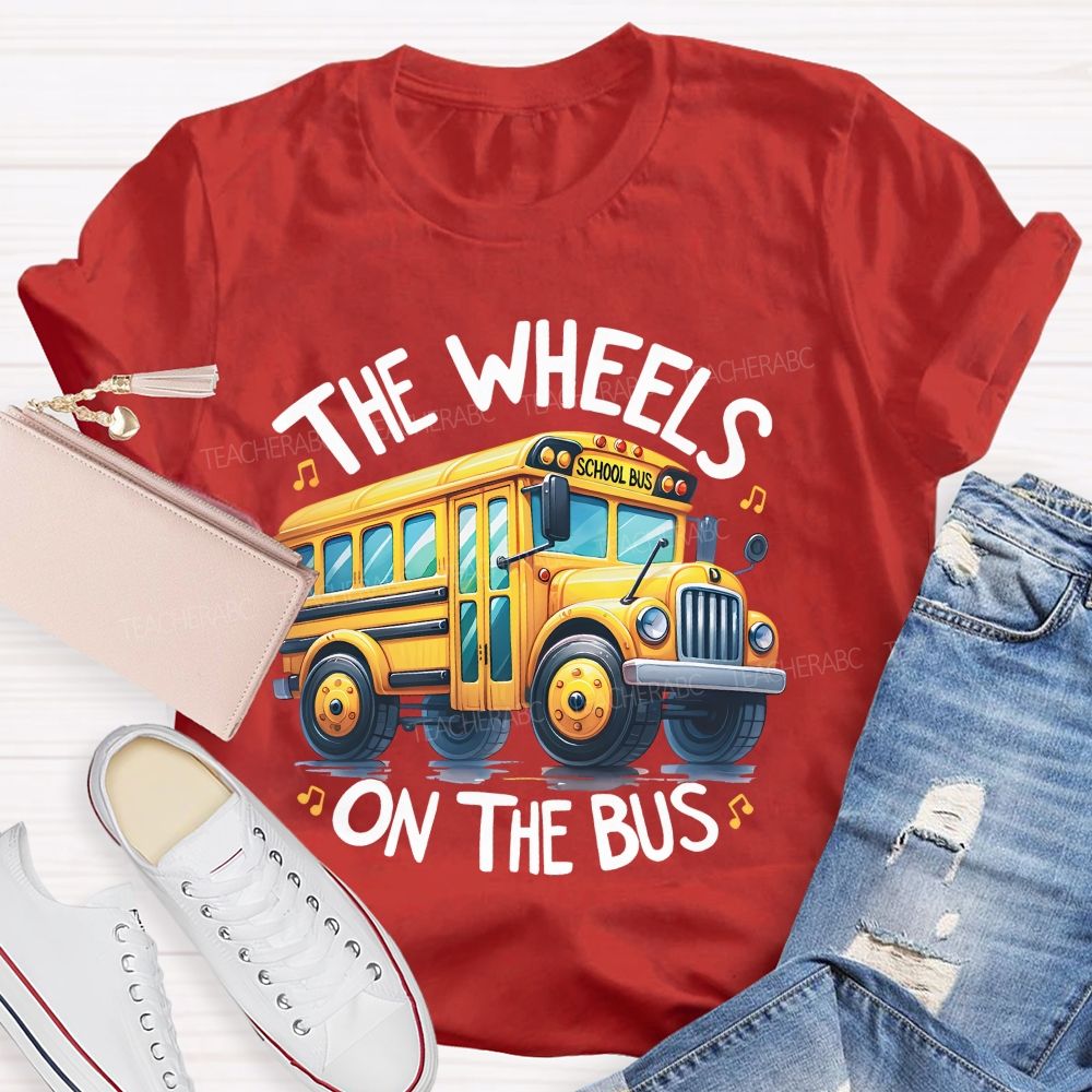 The Wheels On The Bus Teacher T-shirt
