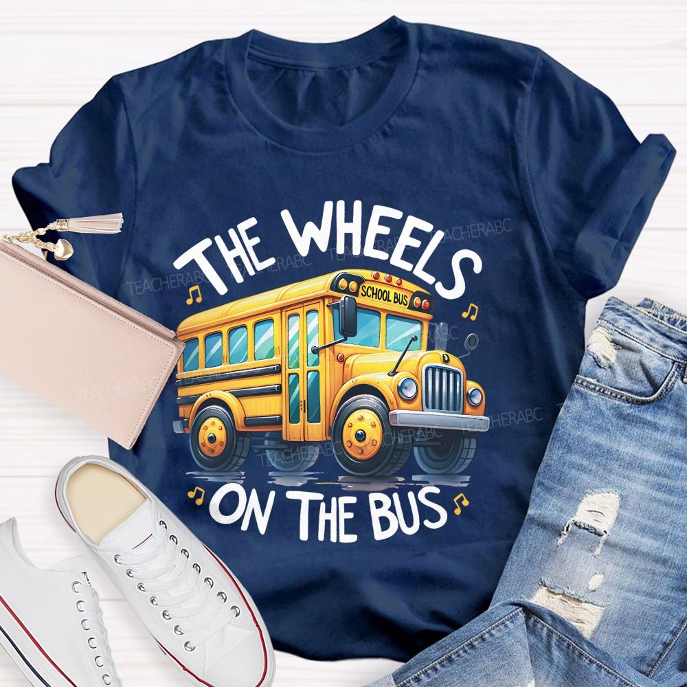 The Wheels On The Bus Teacher T-shirt