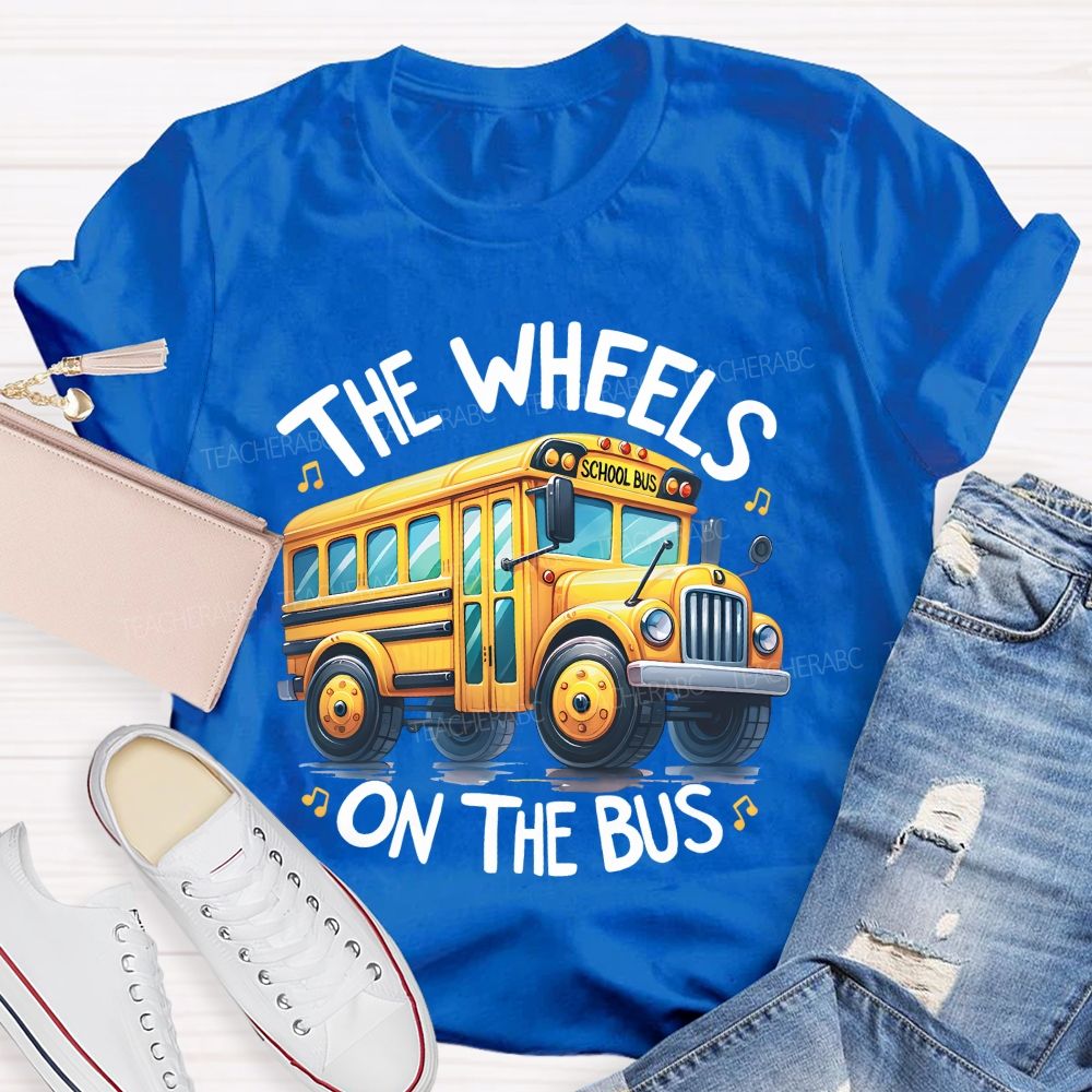 The Wheels On The Bus Teacher T-shirt
