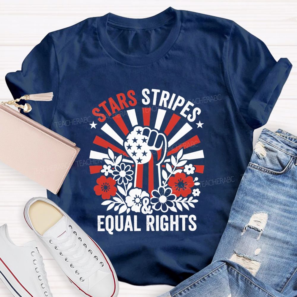 Stars Stripes Equal Rights T-shirt