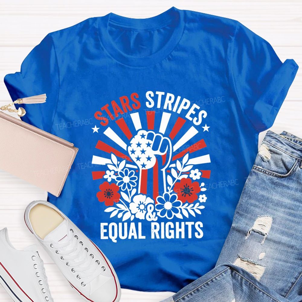 Stars Stripes Equal Rights T-shirt
