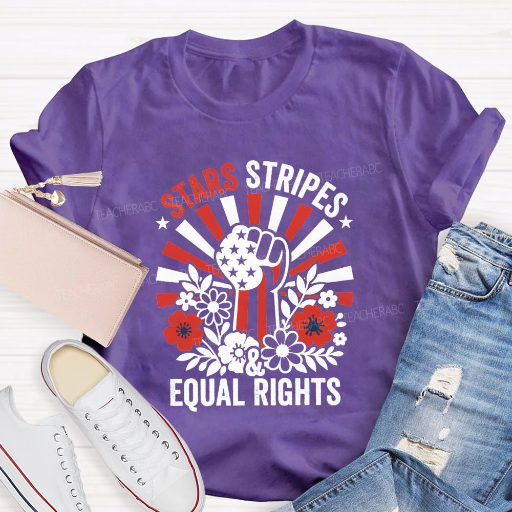Stars Stripes Equal Rights T-shirt