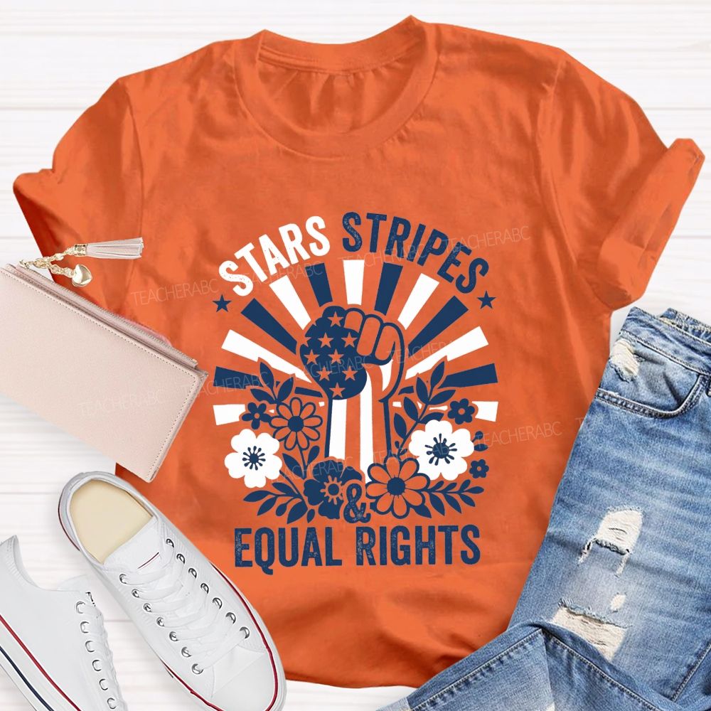 Stars Stripes Equal Rights T-shirt