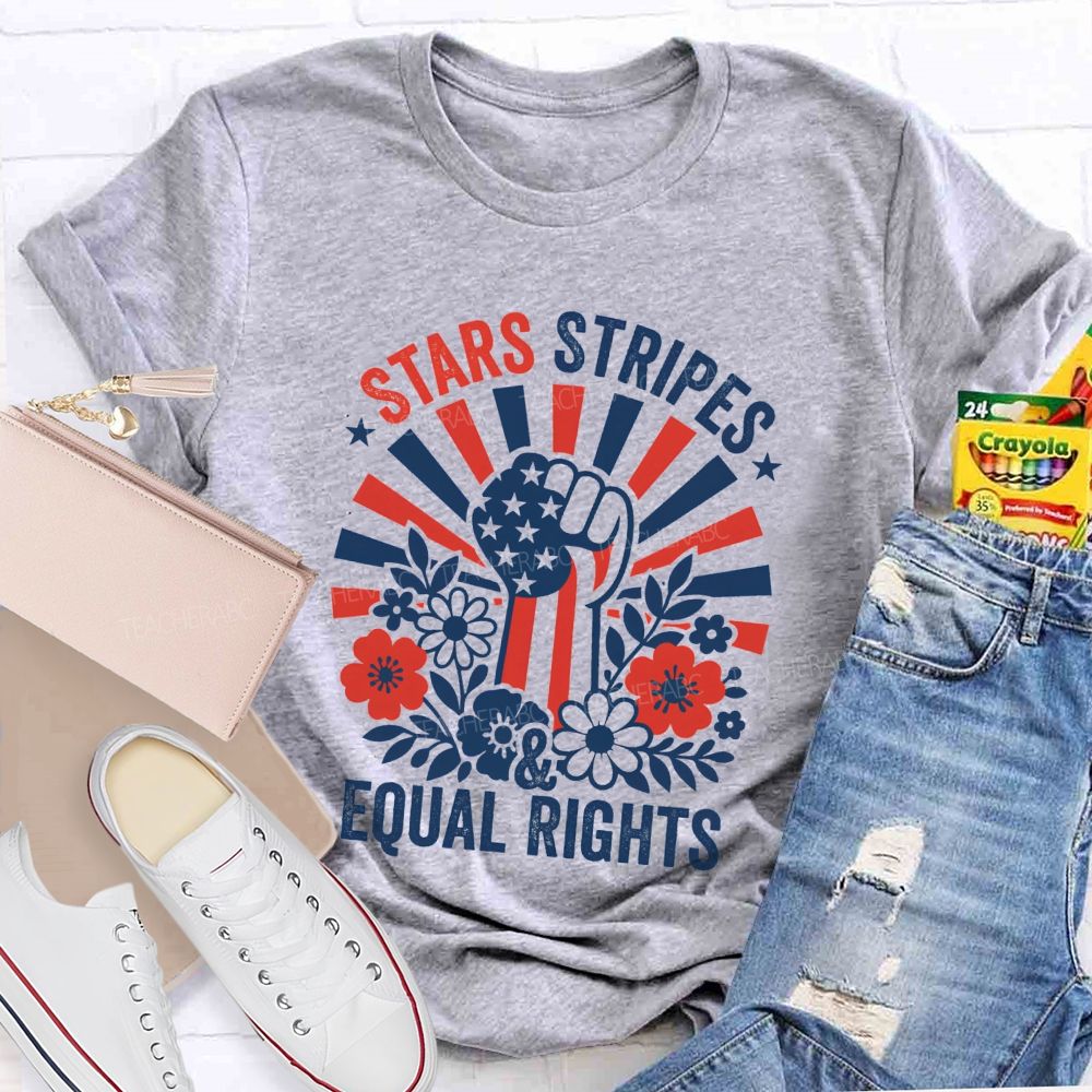 Stars Stripes Equal Rights T-shirt