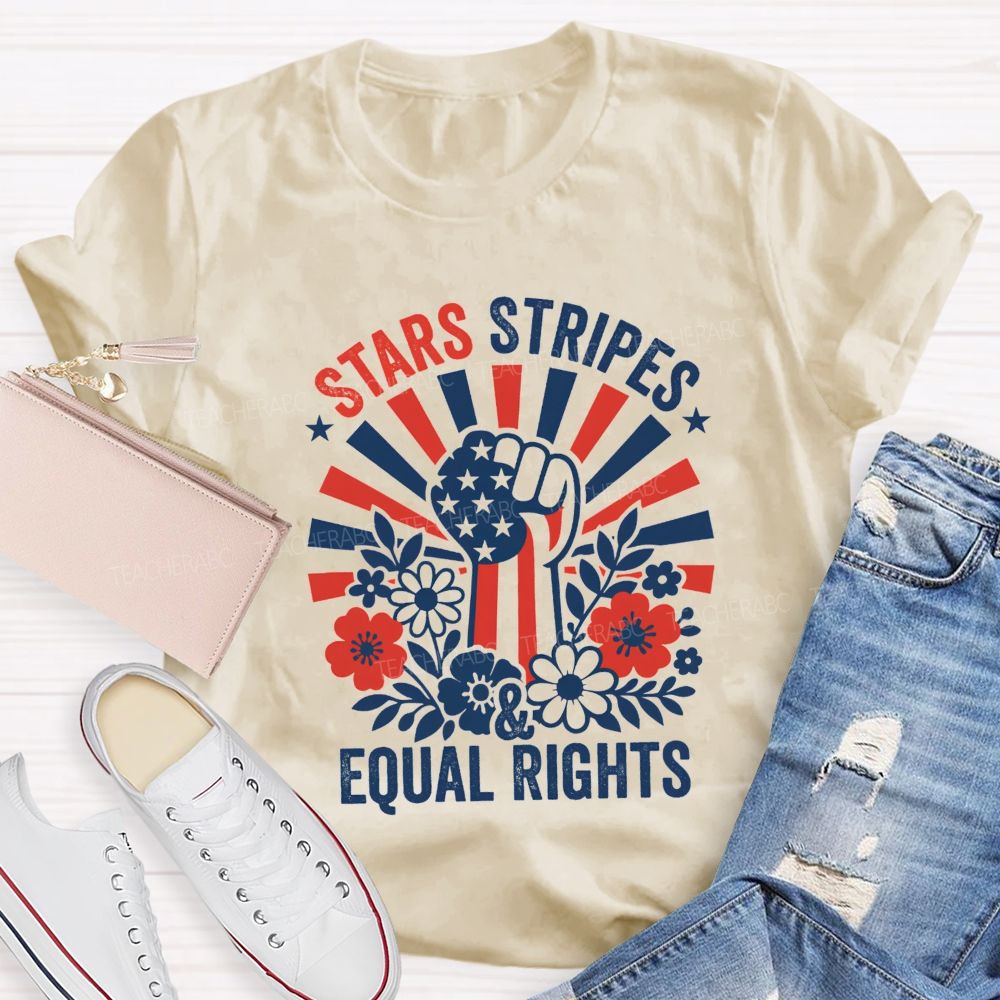 Stars Stripes Equal Rights T-shirt
