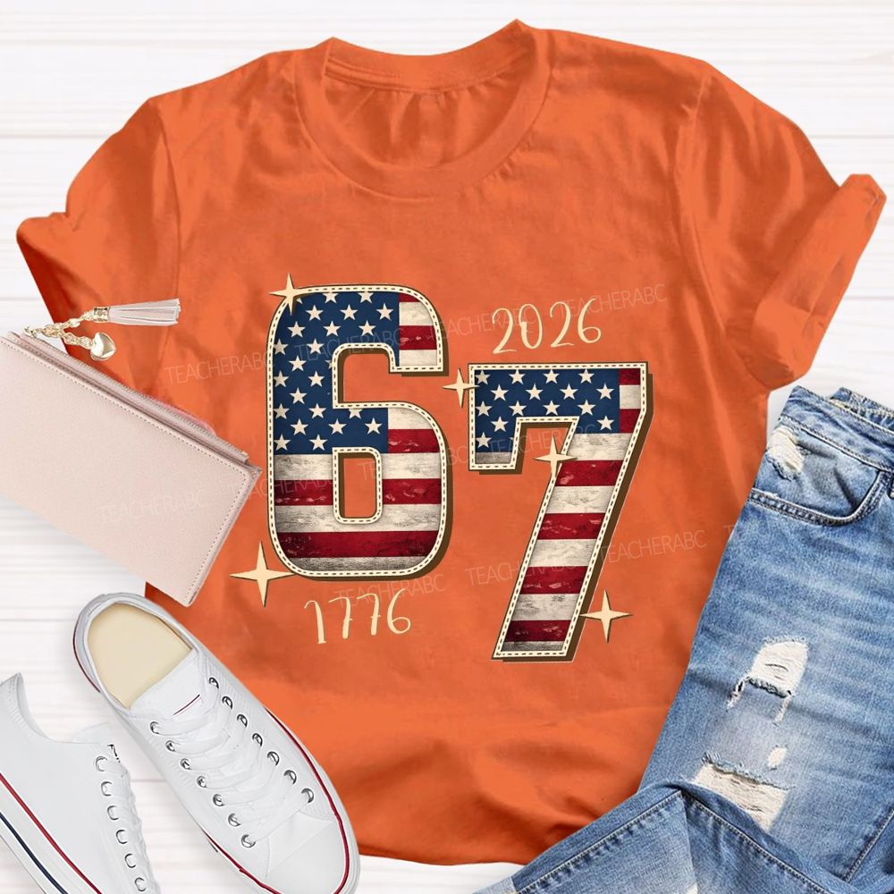 1776-2026 Celebrating 250 Years And Still Standing Teacher T-shirt