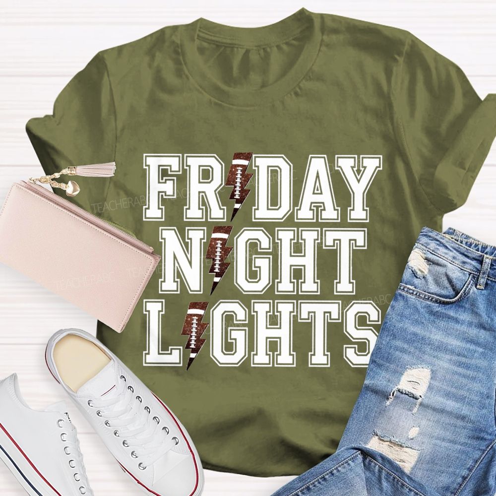 Friday Night Lights Game Day Teacher T-Shirt