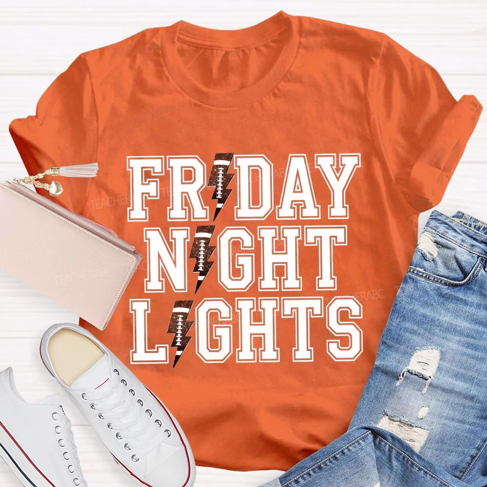 Friday Night Lights Game Day Teacher T-Shirt