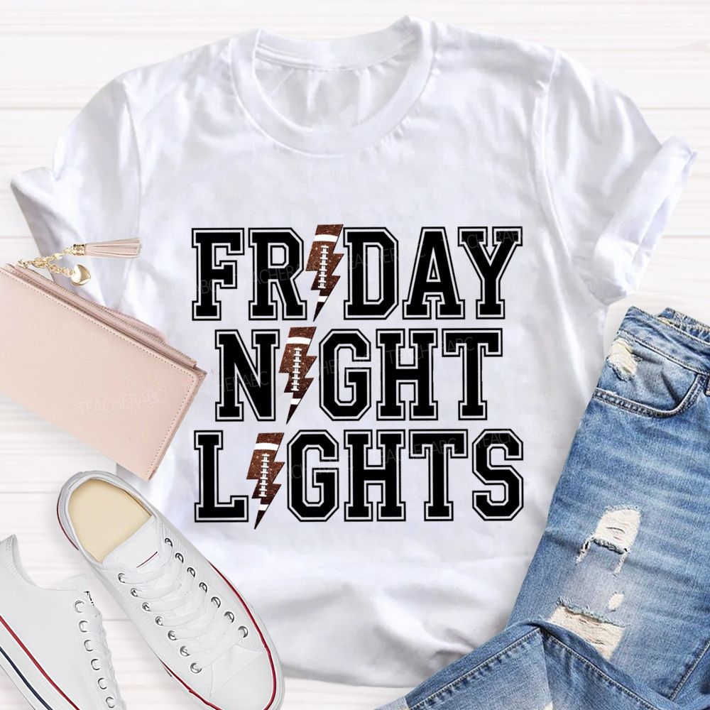 Friday Night Lights Game Day Teacher T-Shirt