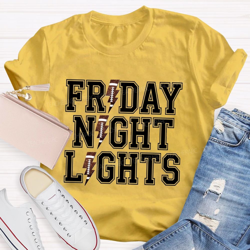 Friday Night Lights Game Day Teacher T-Shirt
