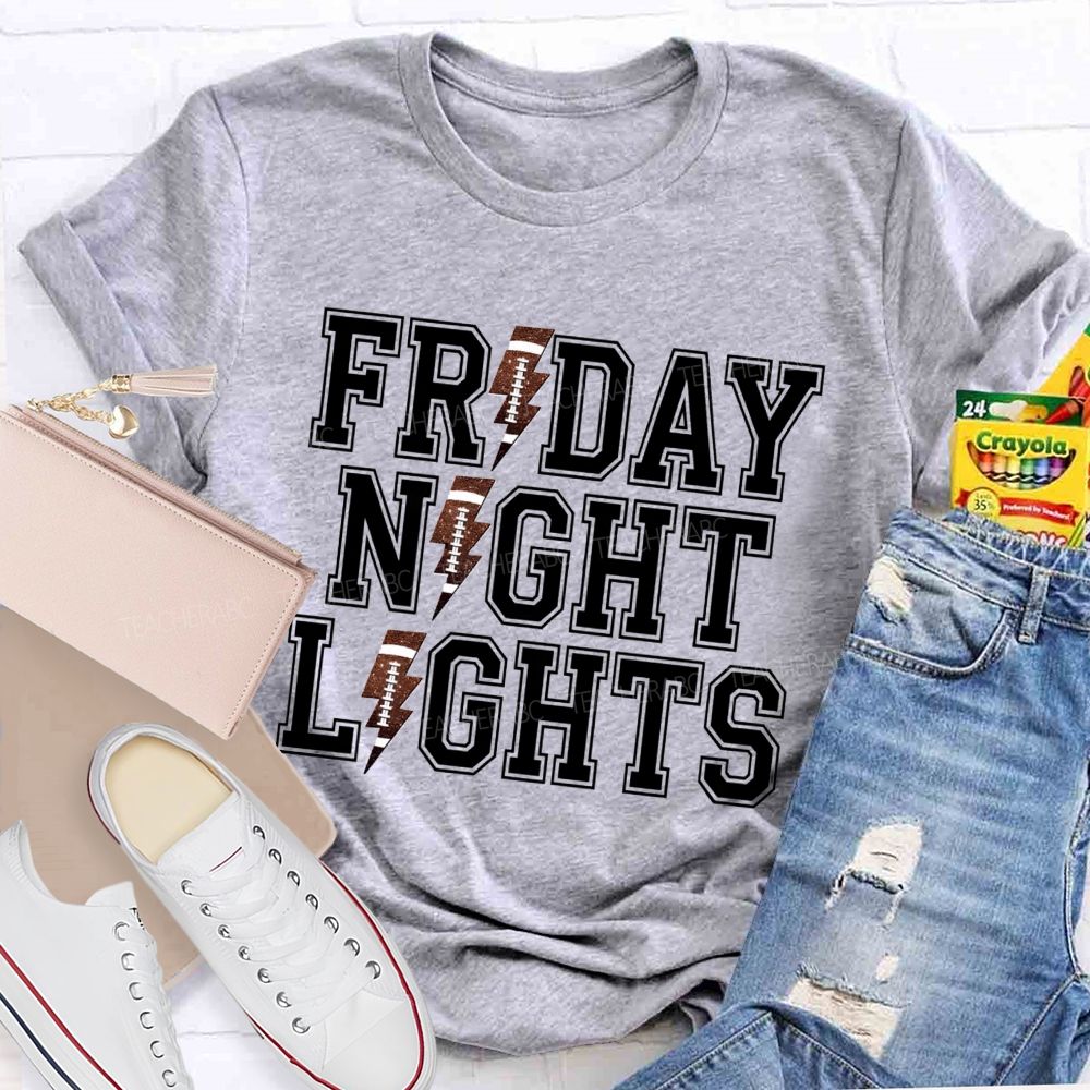 Friday Night Lights Game Day Teacher T-Shirt