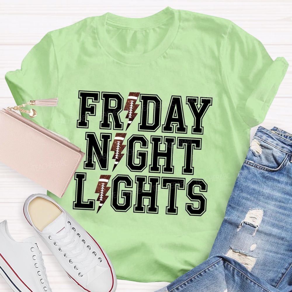 Friday Night Lights Game Day Teacher T-Shirt