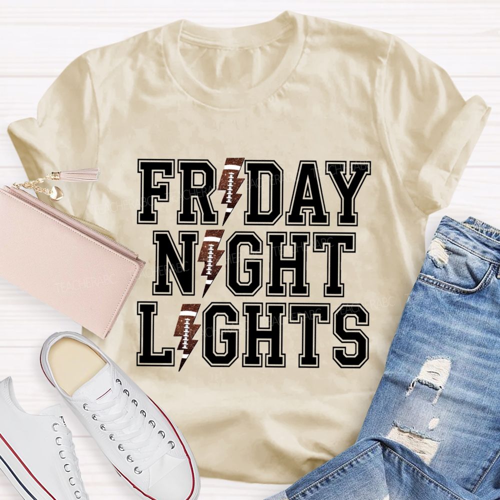 Friday Night Lights Game Day Teacher T-Shirt