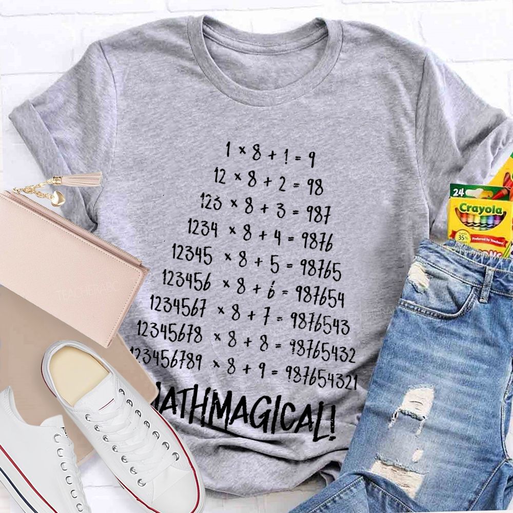 Mathmagical Teacher T-shirt