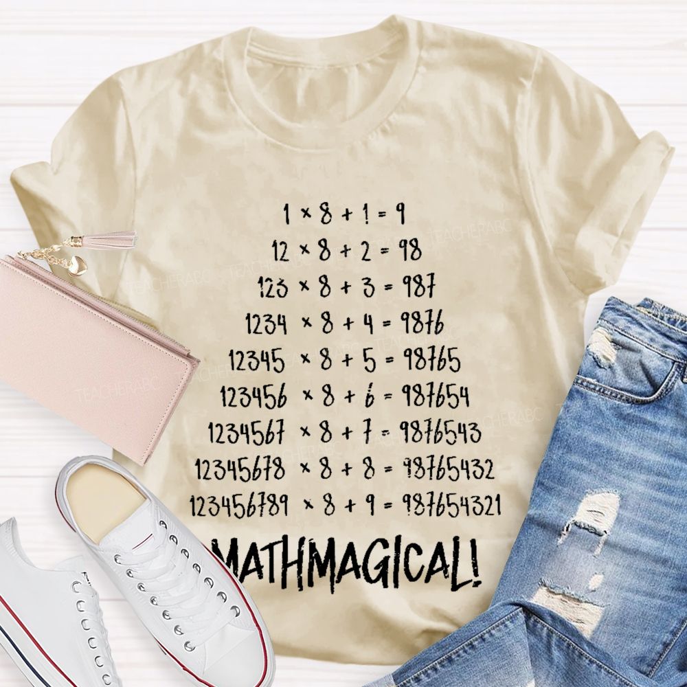 Mathmagical Teacher T-shirt