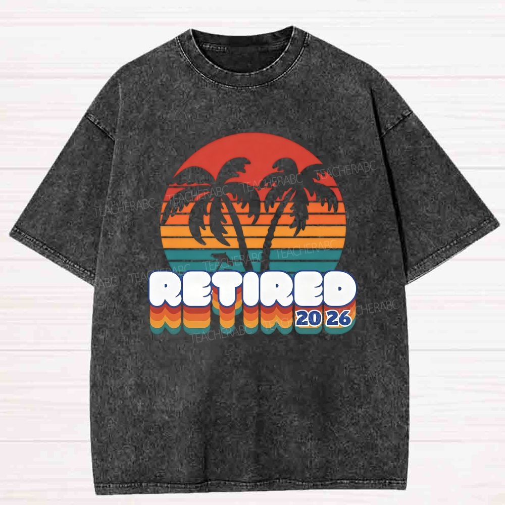 Retired 2026 Washed T-shirt