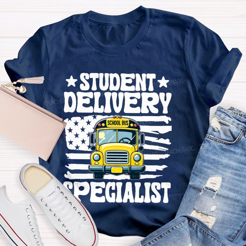 Student Delivery Specialist Pattern Teacher T-shirt