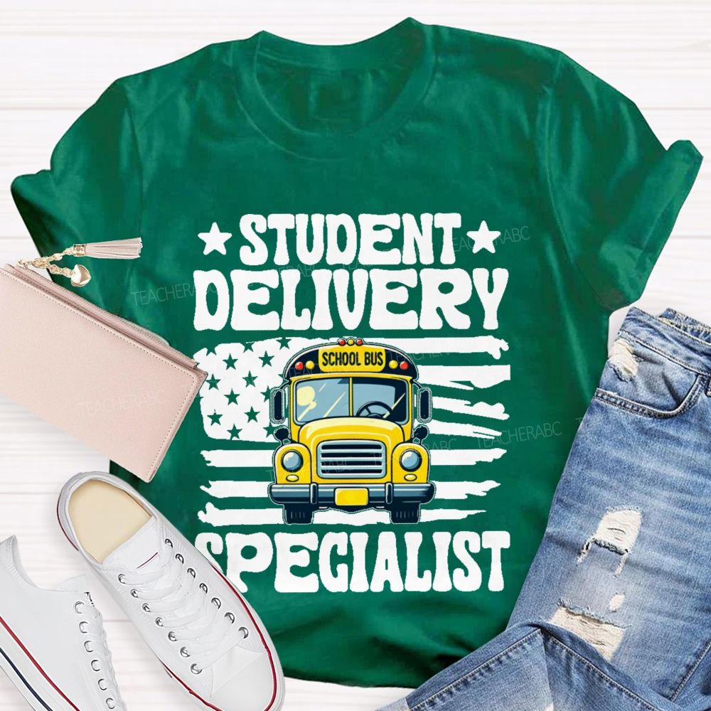 Student Delivery Specialist Pattern Teacher T-shirt