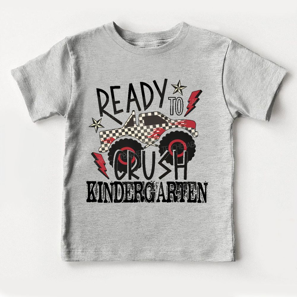 Personalized Grade Ready To Crush Kindergarten Toddler T-shirts