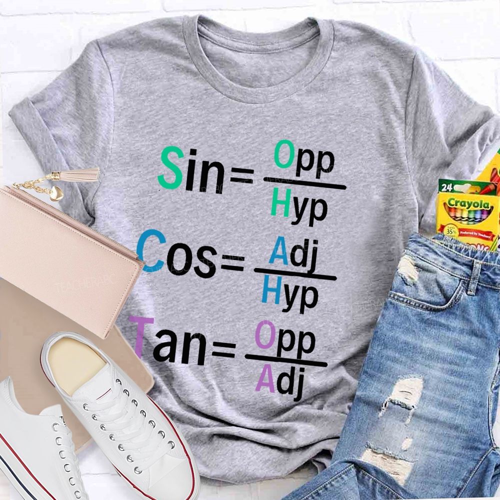 Sin Cos Tan Teacher T-shirt