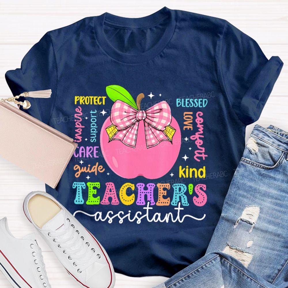 Teacher's Assistant Protect Blessed Teacher T-shirt