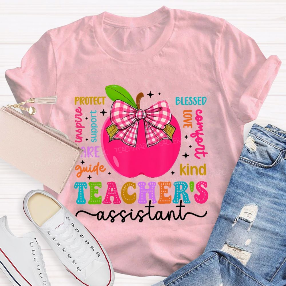 Teacher's Assistant Protect Blessed Teacher T-shirt