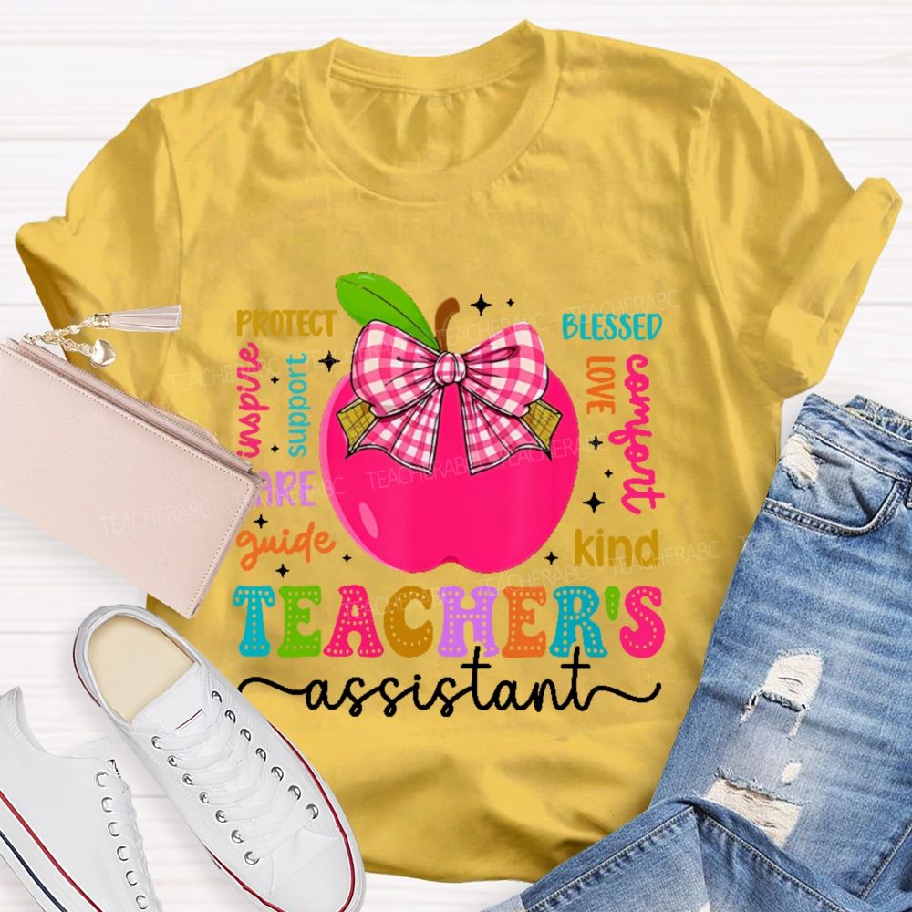 Teacher's Assistant Protect Blessed Teacher T-shirt