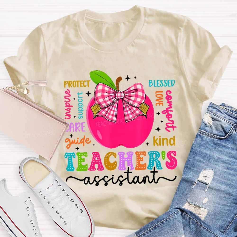 Teacher's Assistant Protect Blessed Teacher T-shirt