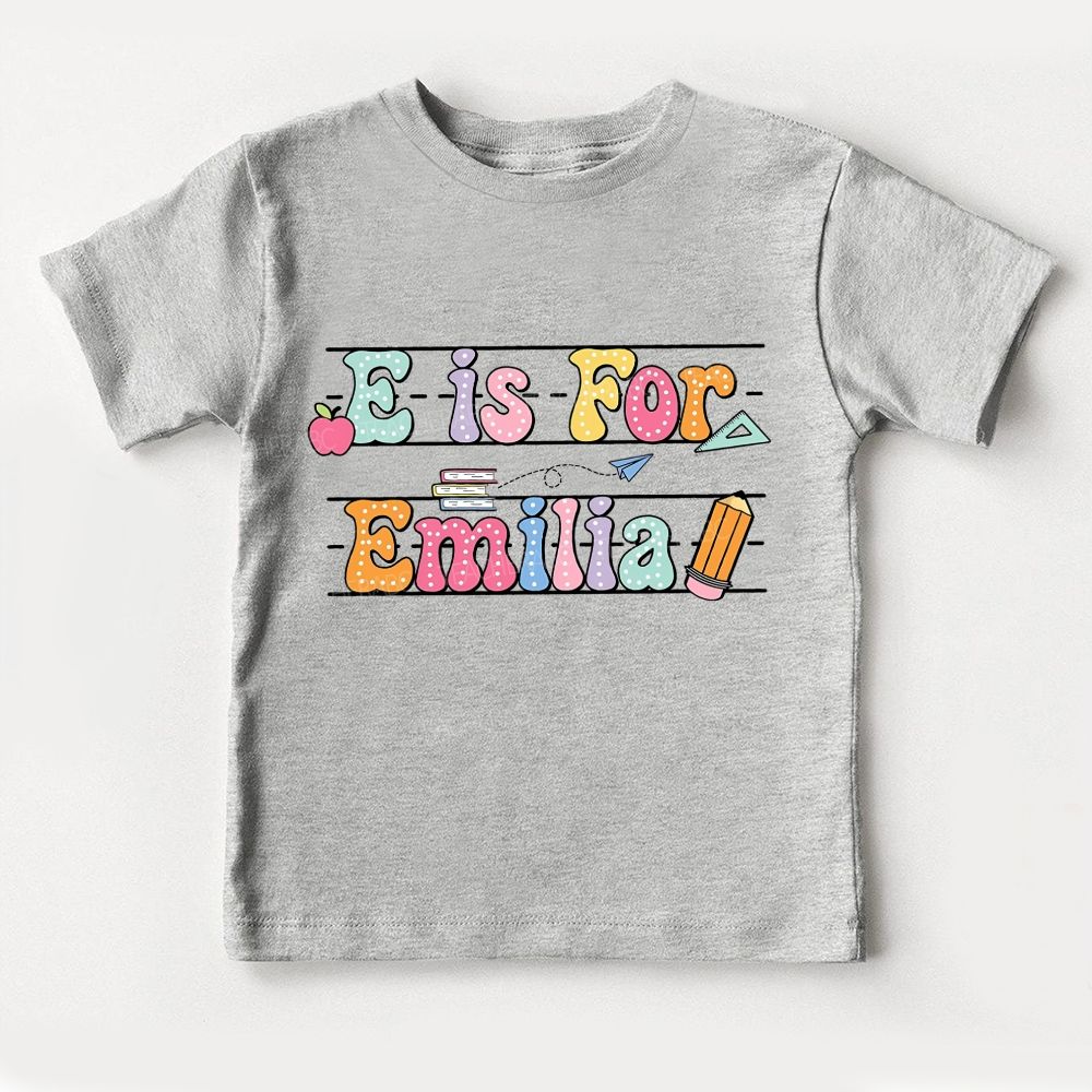 Personalized Name Sweet Little Learner Toddler T-shirts